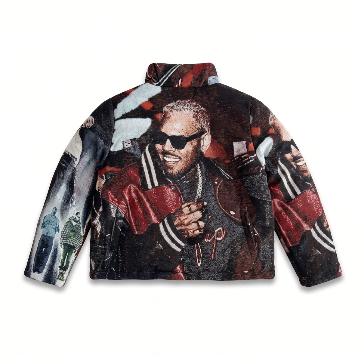 CHRIS BROWN TAPESTRY COAT