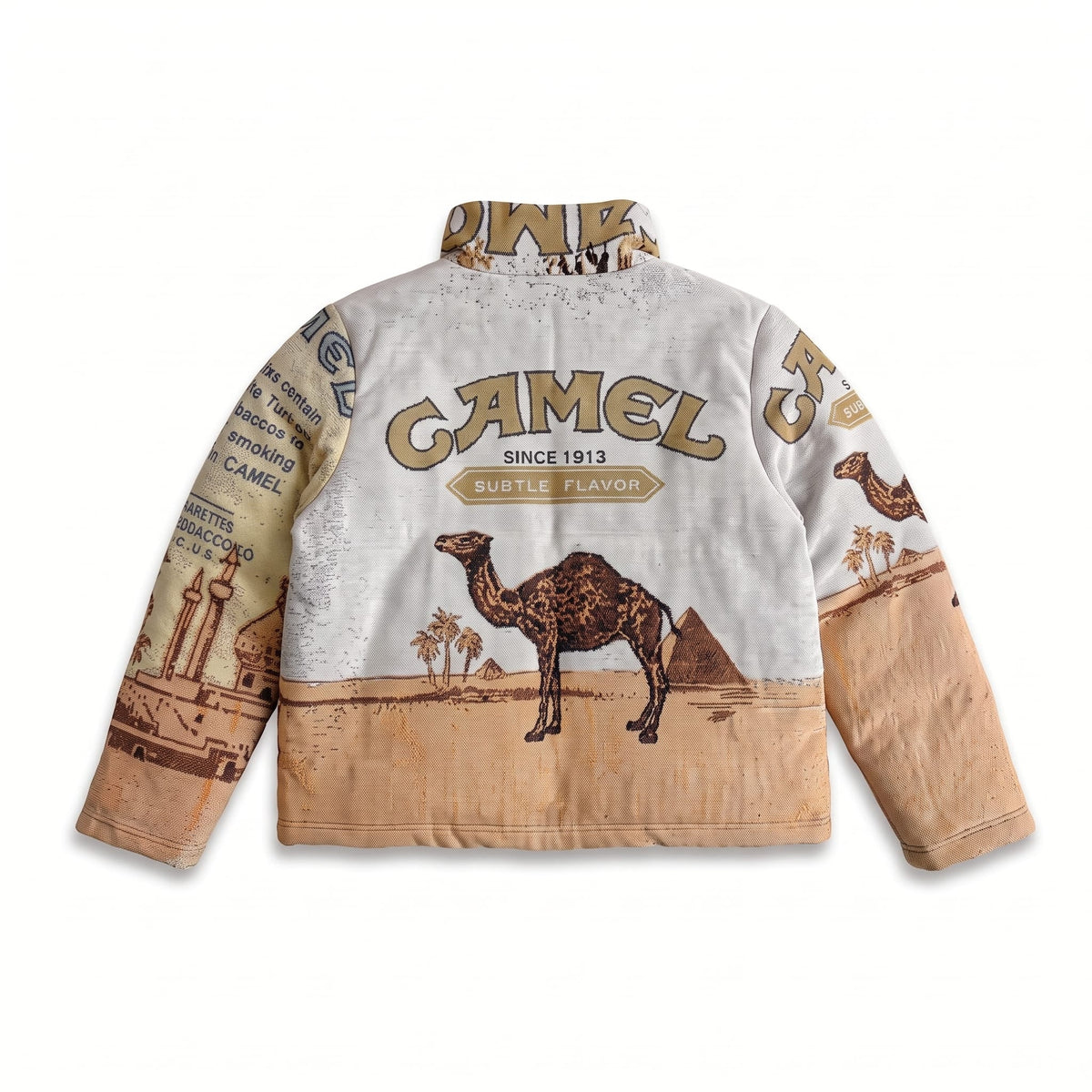 CAMEL TAPESTRY COAT