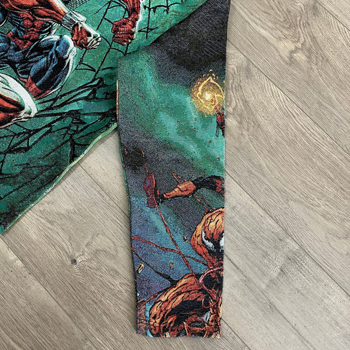 GREEN SPIDER TAPESTRY JACKET