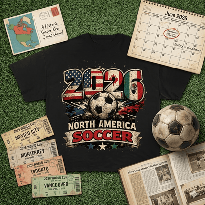 "The Anthem" North America Soccer Vintage Fan Tee-2009