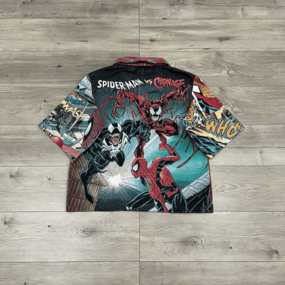 RED SPIDER TAPESTRY TEE