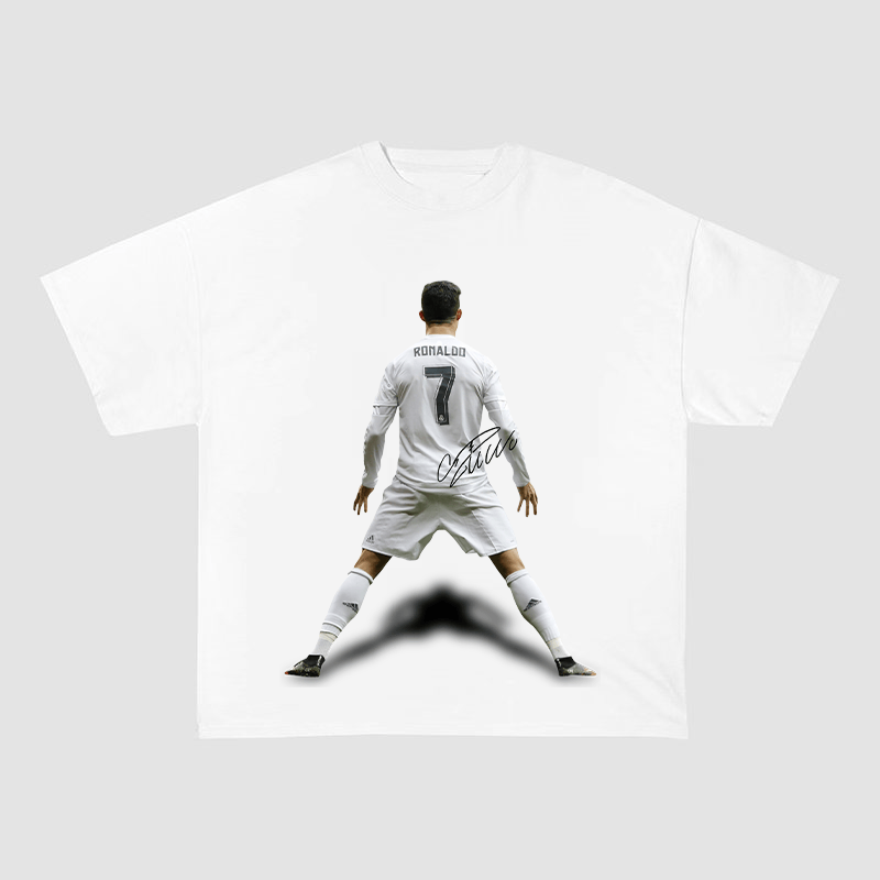 Cristiano Ronaldo Back Pose Celebration Tee-2001