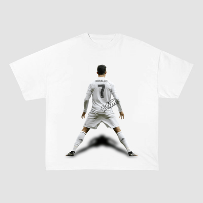 Cristiano Ronaldo Back Pose Celebration Tee-2001
