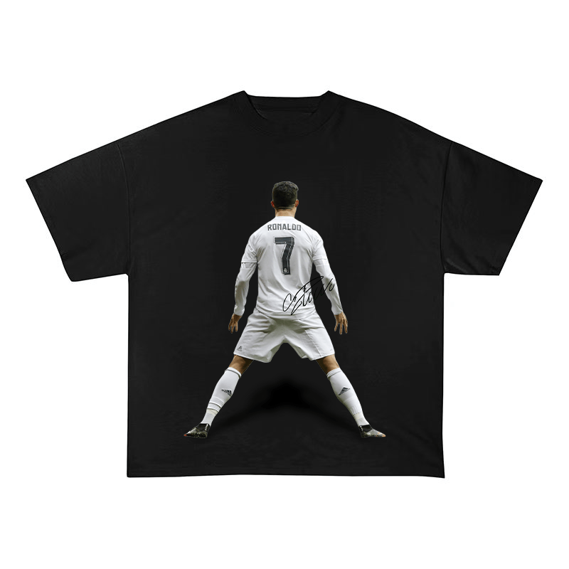Cristiano Ronaldo Back Pose Celebration Tee-2001
