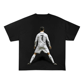Cristiano Ronaldo Back Pose Celebration Tee-2001