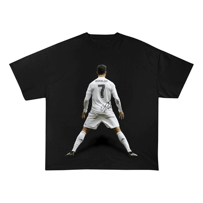 Cristiano Ronaldo Back Pose Celebration Tee-2001