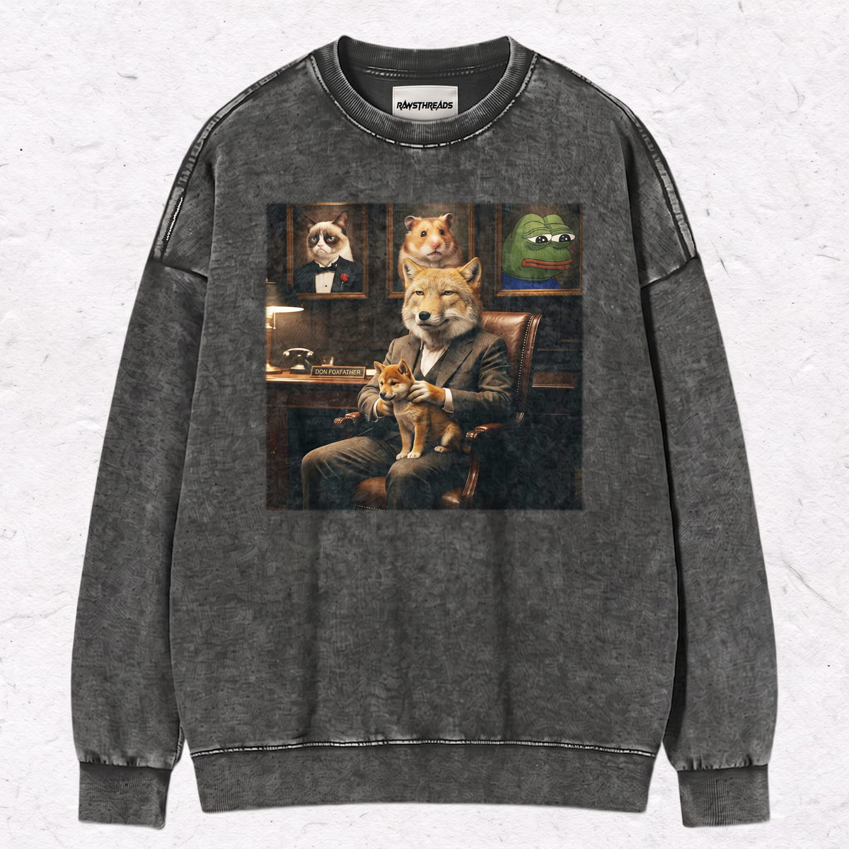 FOXFATHER HEAVY WEIGHT COTTON TEE-010