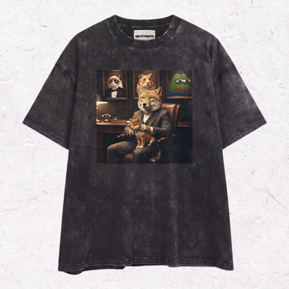 FOXFATHER HEAVY WEIGHT COTTON TEE-010