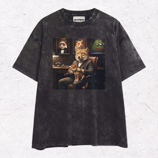FOXFATHER HEAVY WEIGHT COTTON TEE-010