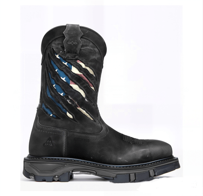 Men's Scratch American Flag Lite Performance Western Boots-60059