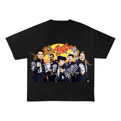 LOS TIGRES DEL NORTE HEAVY COTTON TEES-8306