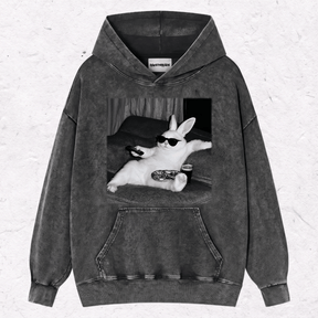 WACKY BUNNY HEAVY WEIGHT COTTON TEE-014