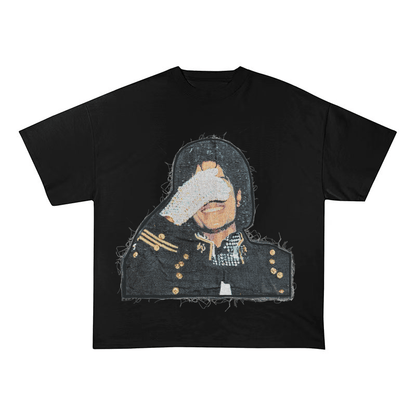 JACKSON V3 SMOOTH CRIMINAL HEAVYWEIGHT PATCH TEE-5138