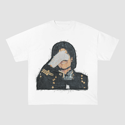 JACKSON V3 SMOOTH CRIMINAL HEAVYWEIGHT PATCH TEE-5138