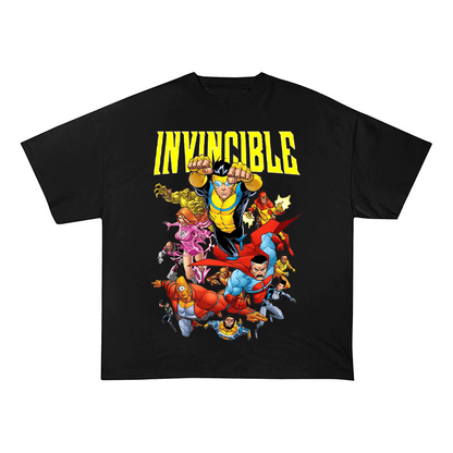 INVINCIBLE SUPERHERO HEAVY COTTON TEES-8309