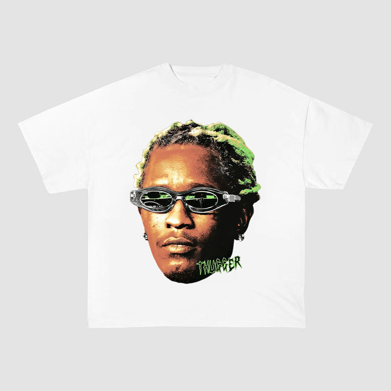 YOUNG THUG WEIGHT COTTON TEE-5701
