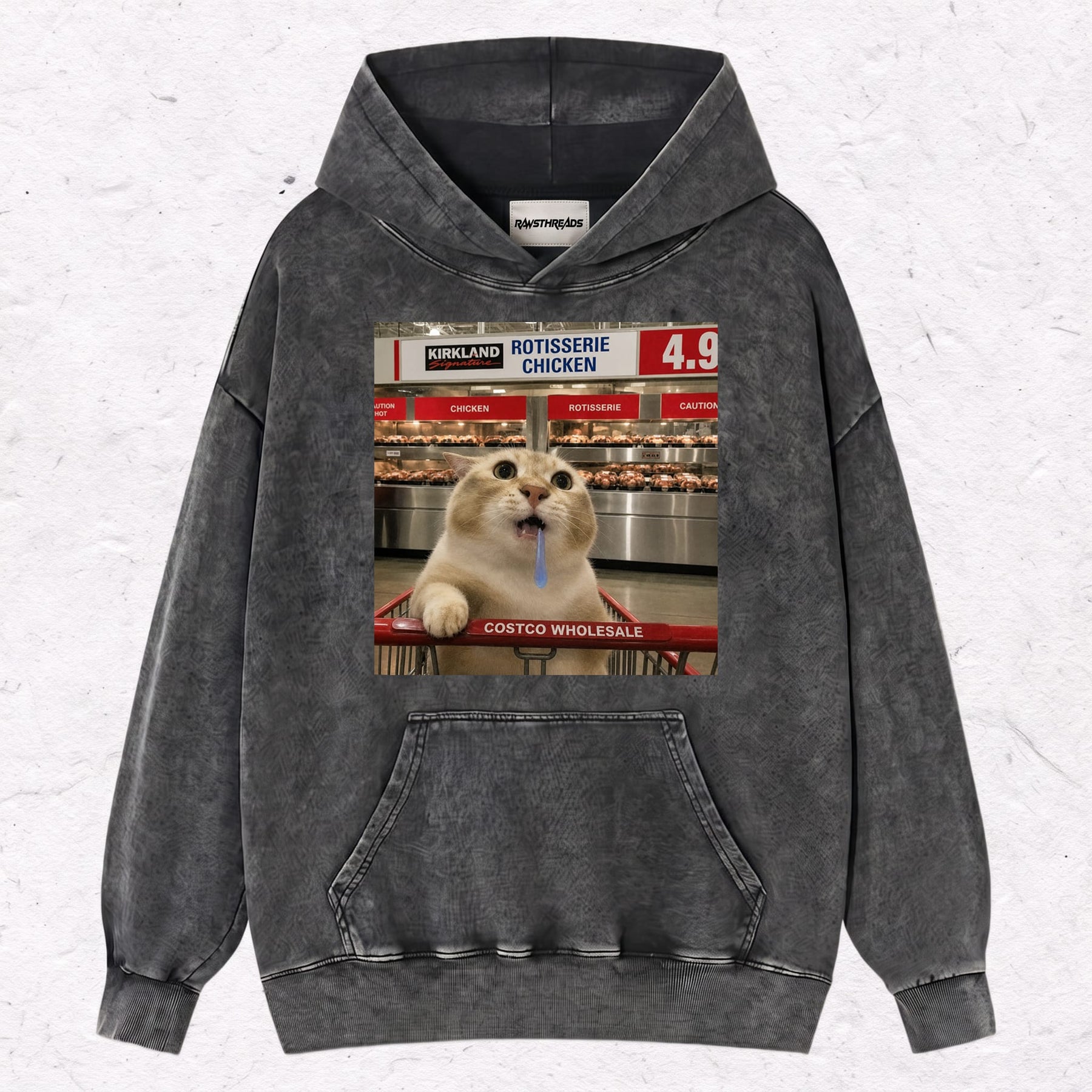 WACKY CAT  HOODIE-027