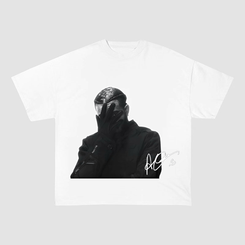 DRAKE NOCTA SIGNATURE GRAPHIC WEIGHT COTTON TEE-57011