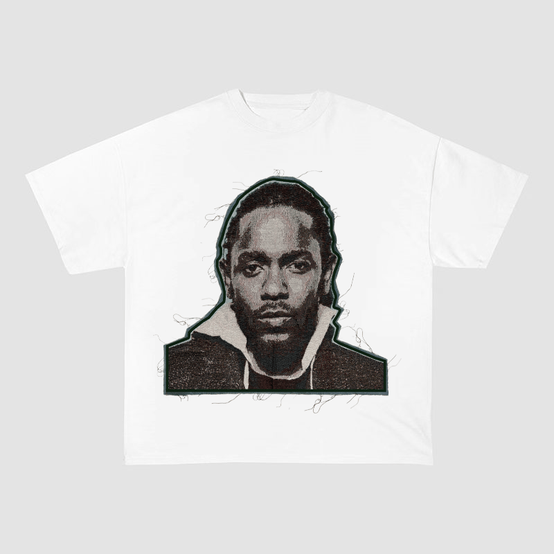 KENDRICK LAMAR GOOD KID HEAVYWEIGHT PATCH TEE-51312