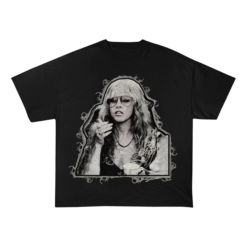 STEVIE NICKS BOHO VIBES HEAVYWEIGHT PATCH TEE-51314