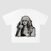 STEVIE NICKS BOHO VIBES HEAVYWEIGHT PATCH TEE-51314