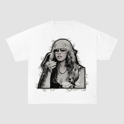 STEVIE NICKS BOHO VIBES HEAVYWEIGHT PATCH TEE-51314
