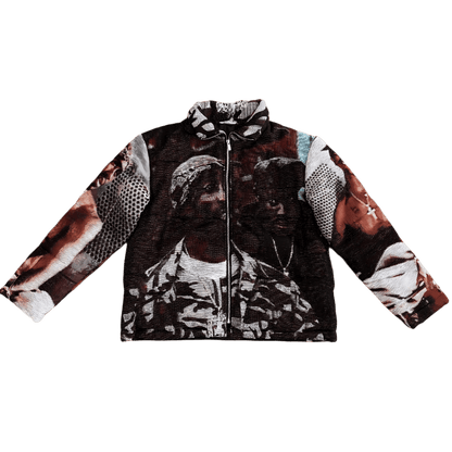 NEW 2PAC TAPESTRY COAT