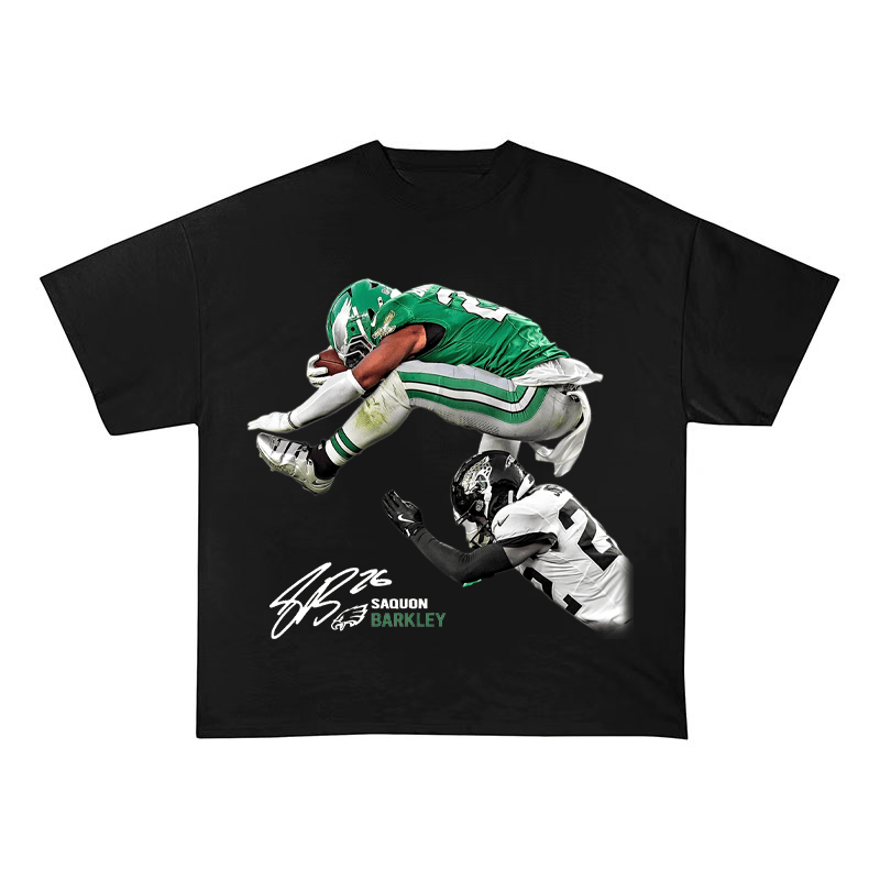 SAQUON REVERSE HURDLE TEE TEE-9200