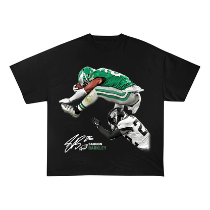 SAQUON REVERSE HURDLE TEE TEE-9200
