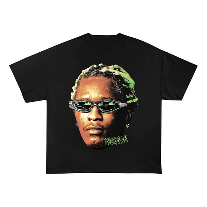 YOUNG THUG WEIGHT COTTON TEE-5701