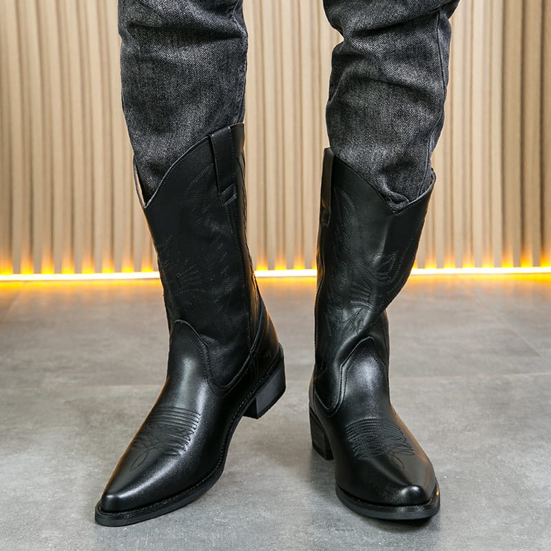 Men's Western Boots-60060