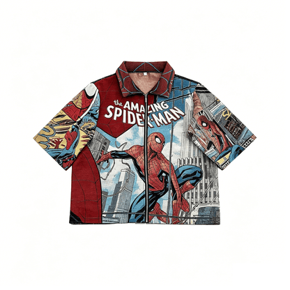 RED SPIDER TAPESTRY TEE
