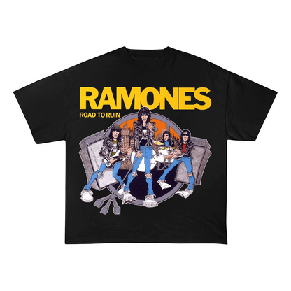 RAMONES ROAD TO RUIN TEE-57061