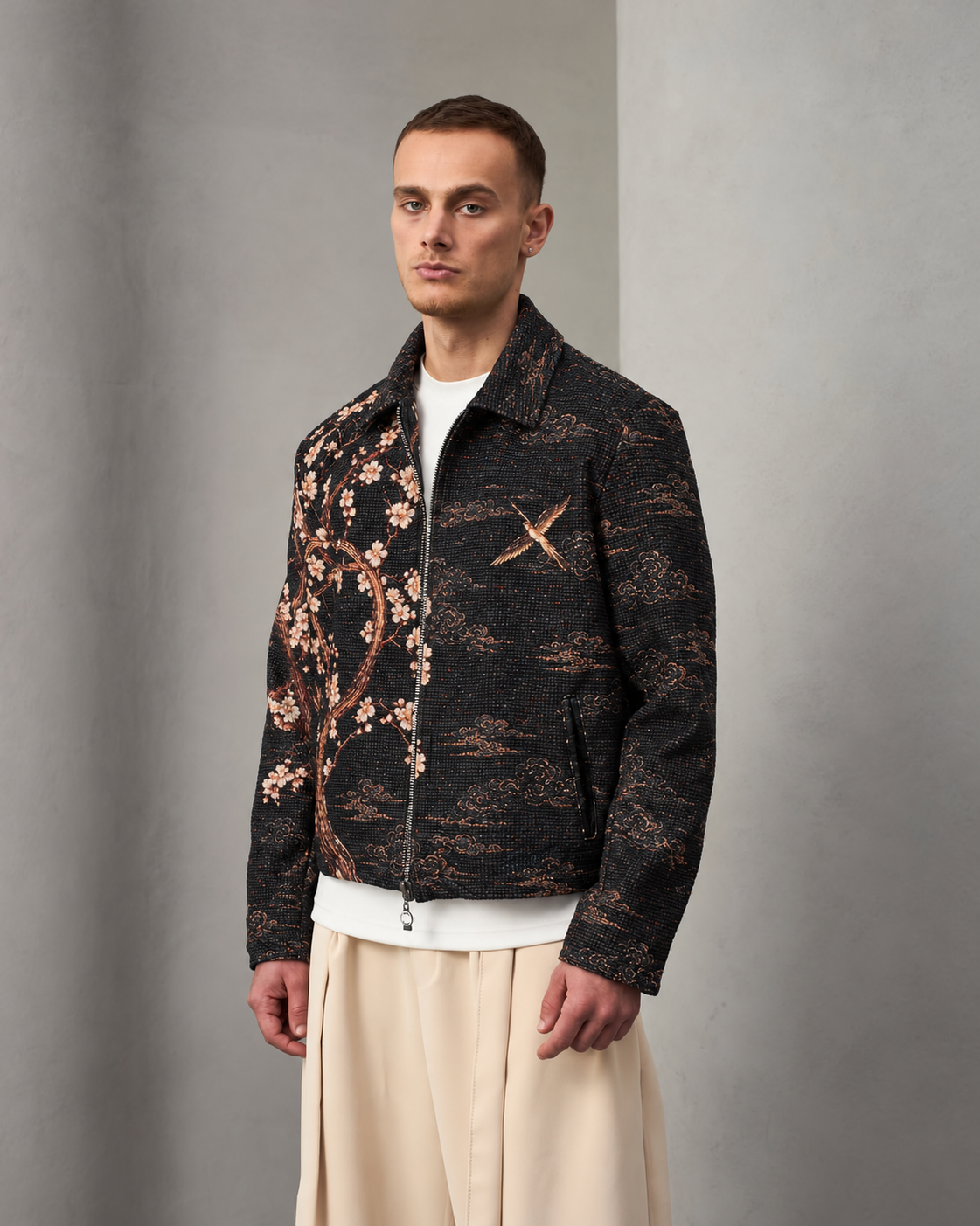 PLUM BLOSSOM TAPESTRY JACKET