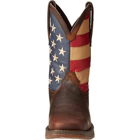 Durango Men's Patriotic Square Toe Western Boots-6001