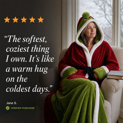 Holiday Character Hooded Robe | Classic & Heated Options