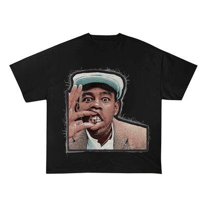 TYLER THE CREATOR GOLF WANG HEAVYWEIGHT  PATCH TEE-51320