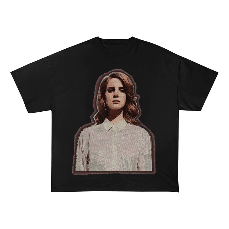 LANA DEL REY VINTAGE PORTRAIT HEAVYWEIGHT PATCH TEE-51322