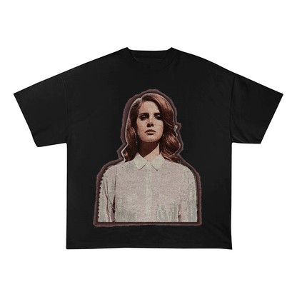 LANA DEL REY VINTAGE PORTRAIT HEAVYWEIGHT PATCH TEE-51322