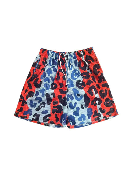 LEOPARD PRINT SHORTS-8910