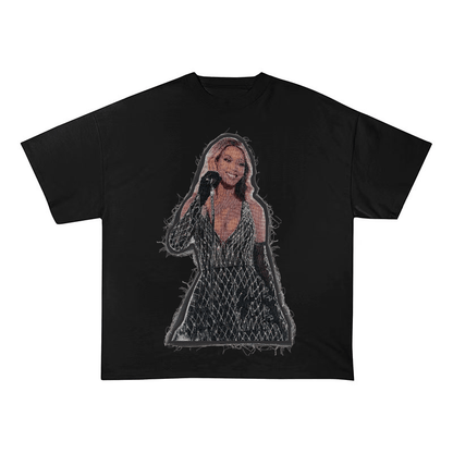 SZA VINTAGE R&B HEAVYWEIGHT PATCH TEE-51324