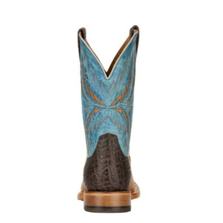 Men's Two-Tone Embroidered Western Cowboy Boots-60054