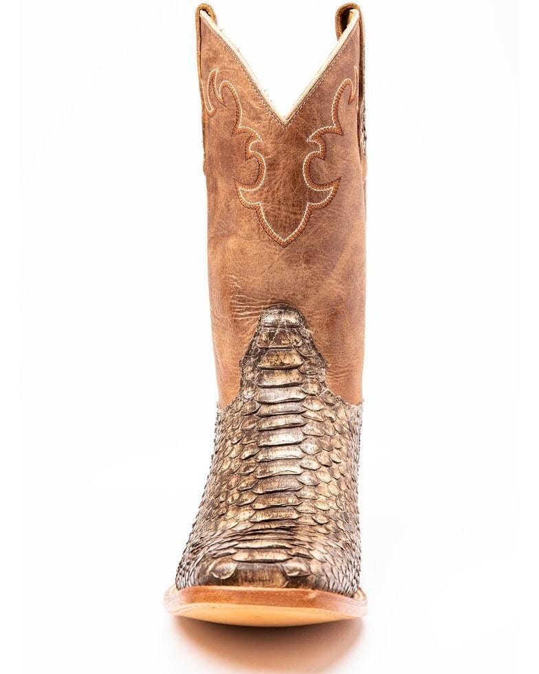 Men's Exotic Python Western Boots-60052
