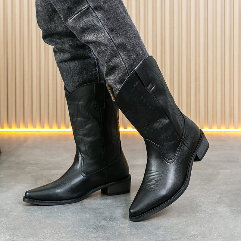 Men's Western Boots-60060