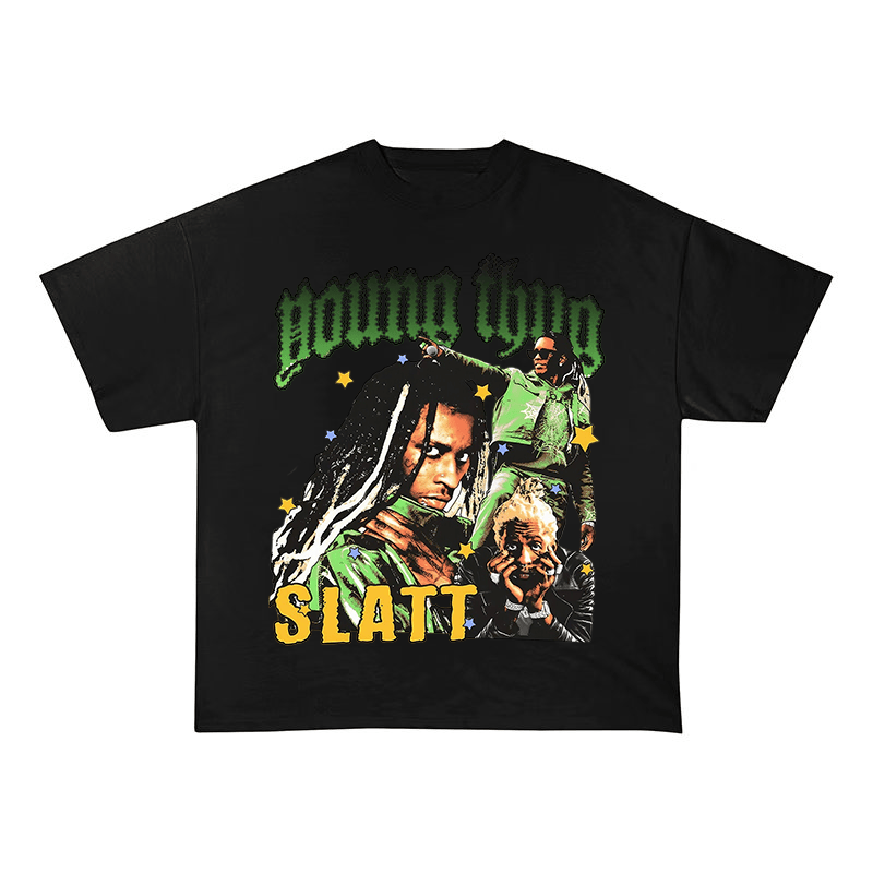 YOUNG THUG SLATT WEIGHT COTTON TEE-5702