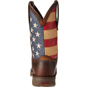 Durango Men's Patriotic Square Toe Western Boots-6001