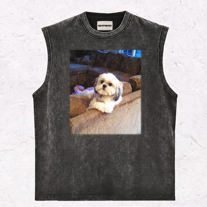 WACKY DOG HEAVY WEIGHT COTTON TEE-005