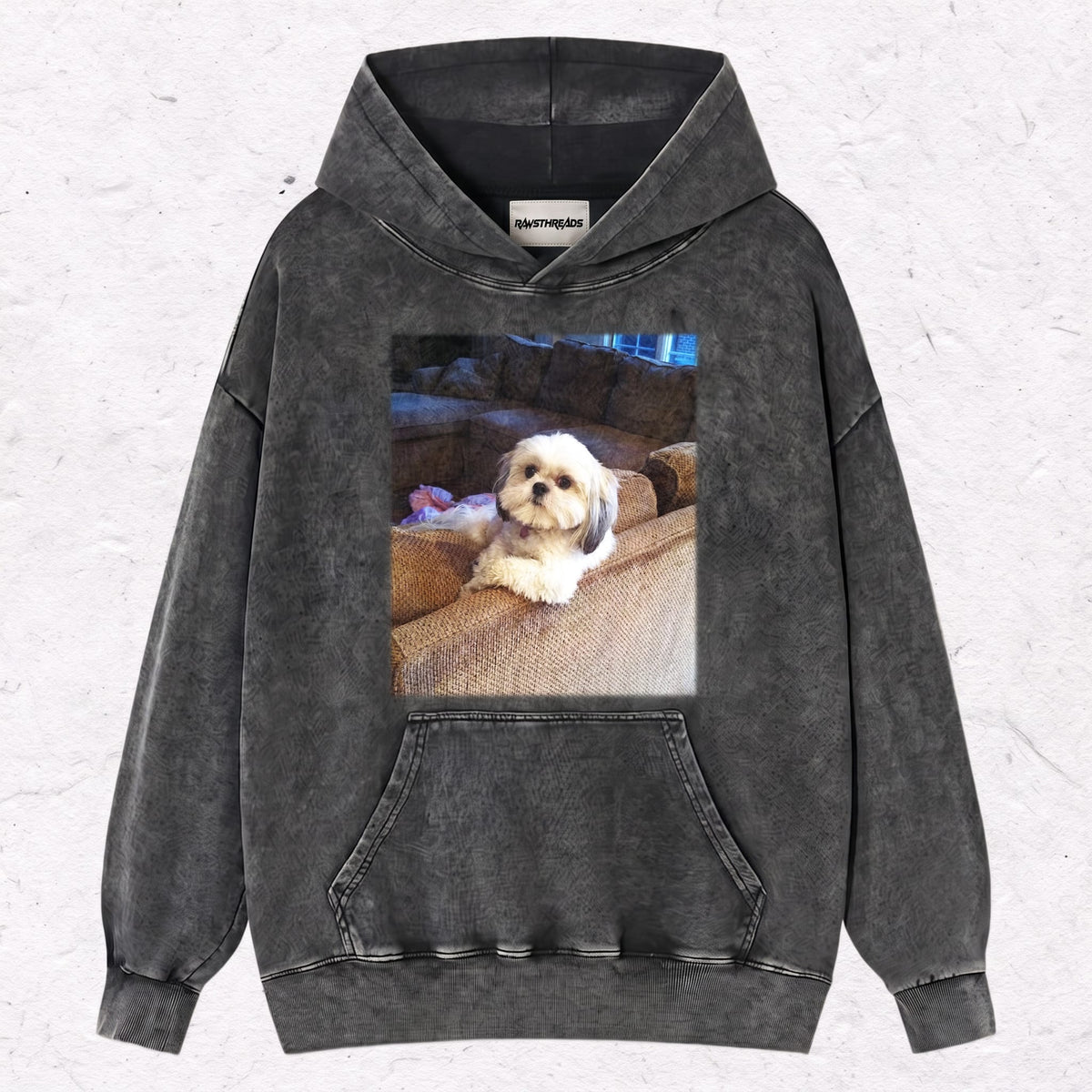 WACKY DOG HEAVY WEIGHT COTTON TEE-005