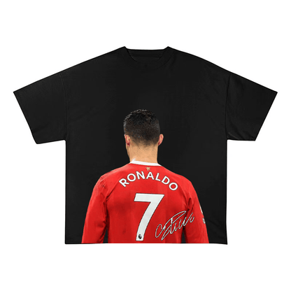 Cristiano Ronaldo Manchester Back Number 7 Tee-2005