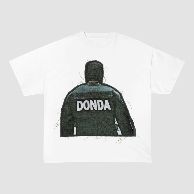 KANYE WEST DONDA ALBUM HEAVYWEIGHT PATCH TEE-51328